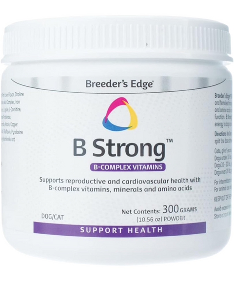 Revival Animal Health Breeder's Edge B Strong Powder, B-Complex Vitamins- 300 gm