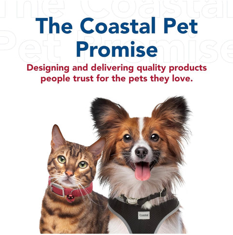 Coastal Pet Safari Double Row Comb
For Flea Prevention, Detection, with Short and Long Hair, Helps Dry Skin, in Pets