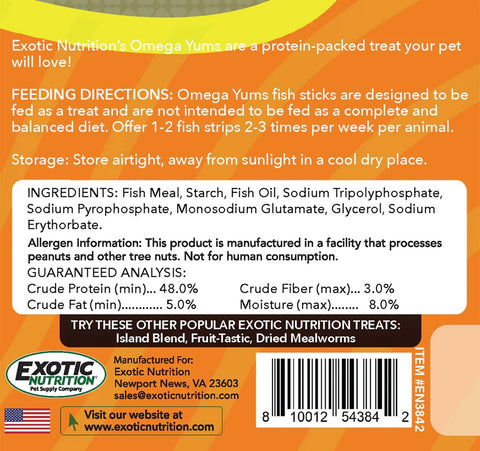 omega yums 2 oz