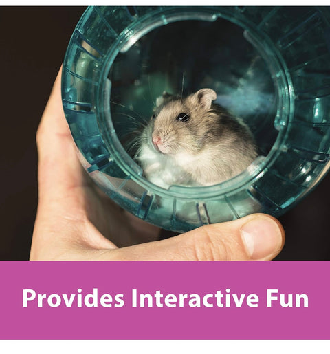Kaytee 5" blue Color Run-About Exercise Ball For Pet Dwarf Hamsters & Mice