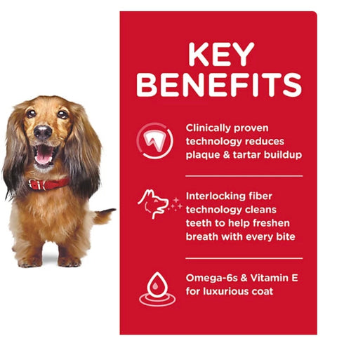 Hill's Science Diet Adult Oral Care Chicken, Brown Rice and Barley Recipe Dry Dog Food 4 lbs