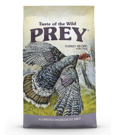 Taste of the Wild PREY Turkey Formula Limited Ingredient Recipe Dry Cat Food 15 lbs