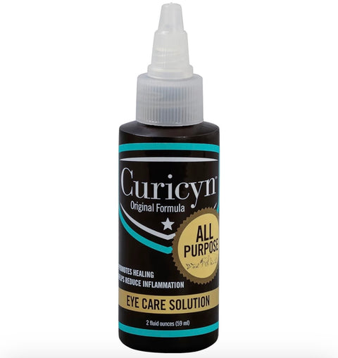 Eye Care Solution 2 fl. oz. – Original Formula for Gentle Eye Relief – Non-Irritating Formula – All-Purpose Pet Eye Drops for Dogs, Cats, Horses & Livestock