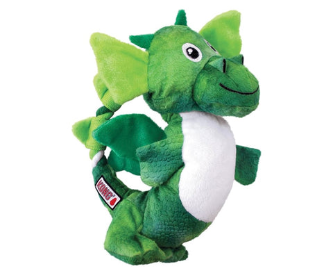 KONG - Dragon Knots - Internal Knotted Ropes and Minimal Stuffing for Less Mess - For Medium/Large Dogs