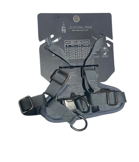 london fog harness gray color