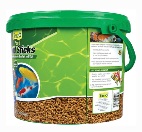 Tetra Pond Sticks Goldfish & Koi Fish Food, 2.65-lb bucket