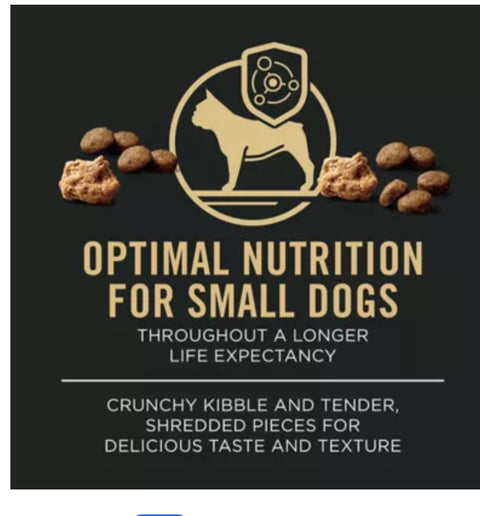 Purina Pro Plan Specialized Shredded Blend Small Breed Adult Dog Dry Food - Lamb & Rice