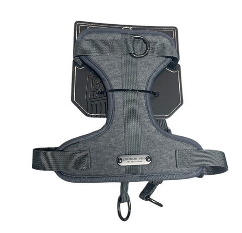 london fog harness gray color