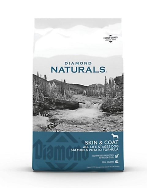 Diamond Naturals All Life Stages Skin and Coat Salmon and Potato Formula Dry Dog Food 15 lbs