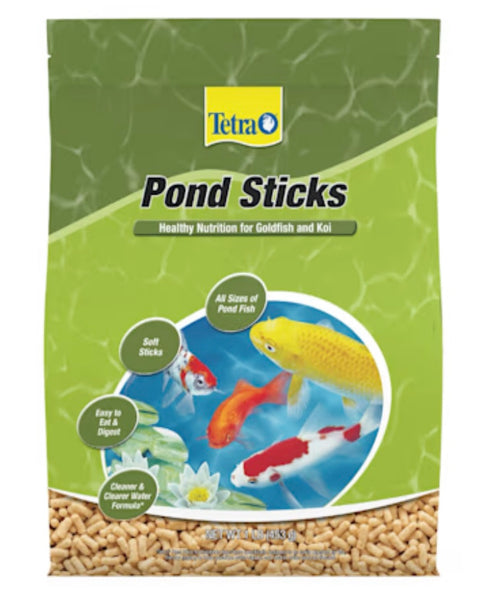 Tetra Pond Sticks Pond Fish Food for Goldfish and Koi, 1 lb.