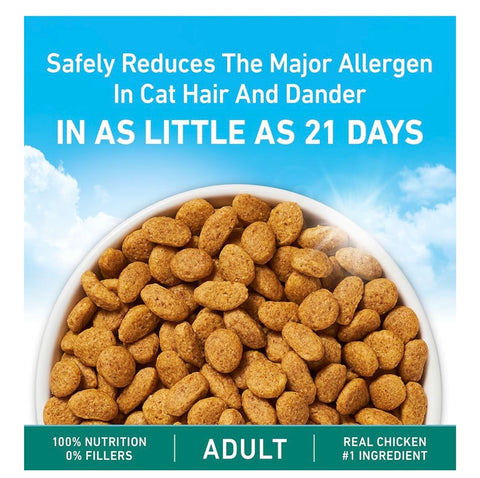Purina ONE LiveClear Allergen-Reducing Cat Food Dry Formula with Real Chicken As The Number One Ingredient - 3 lb. Bag