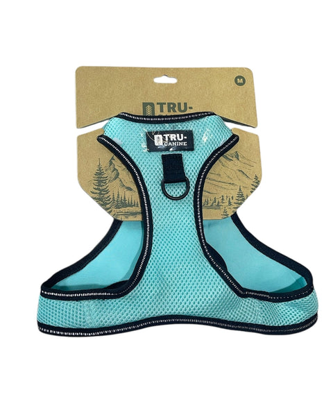 tru canine harness teel color