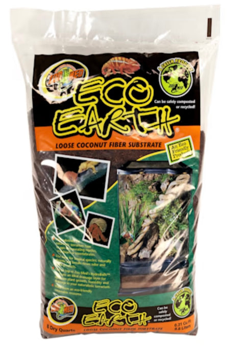 Zoo Med Eco Earth Loose Coconut Fiber Substrate 8.8 liters