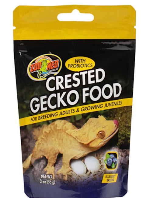 Zoo Med Blueberry Breeder Crested Gecko Food for Adults & Growing Juveniles, 2 oz.