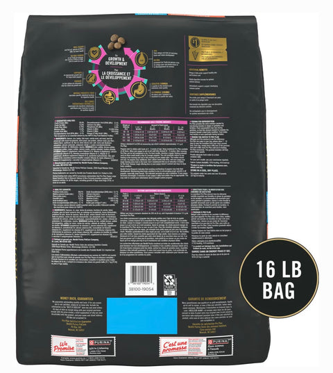 Purina Pro Plan Development Sensitive Skin & Stomach Salmon & Rice Large Breed Dry Puppy Food, 16-lb bag