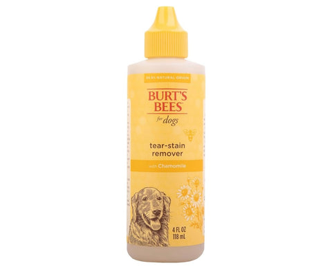 Burt's Bees for Pets Tear Stain Remover for Dogs with Chamomile, 99.9% Natural Origin Formulas, Dog Tear Stain Remover, Dog Eye Cleaner 4 oz