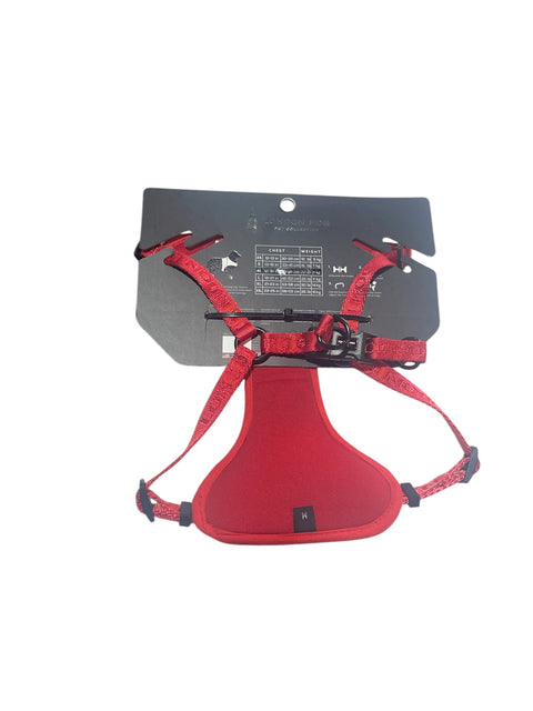 london fog no pull harness red color