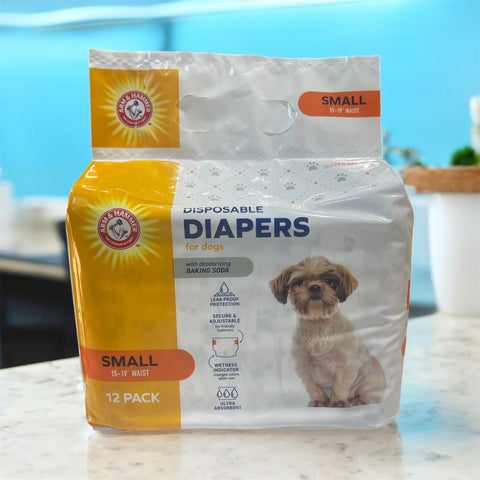 arm and hammer disposable diapers 12 pack small