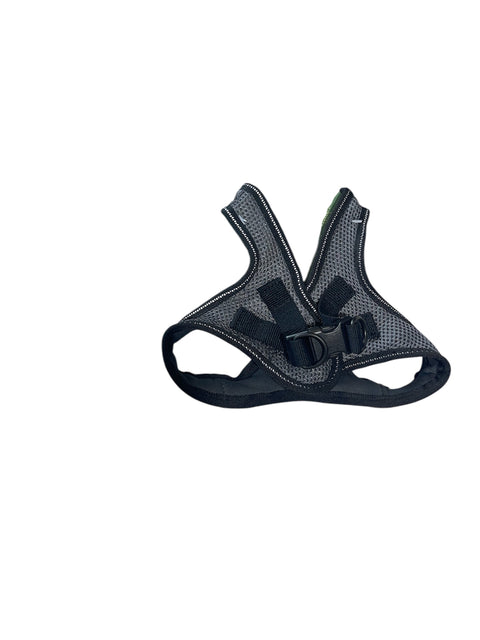 tru canine harness gray - back color