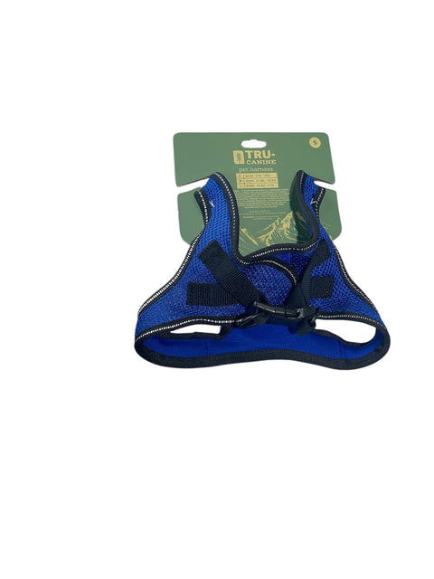tru canine harness blue