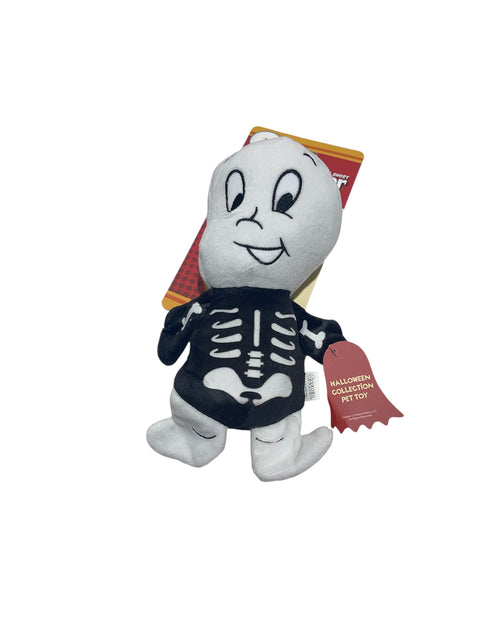 the friendly ghost casper dog toy halloween collection squeaks