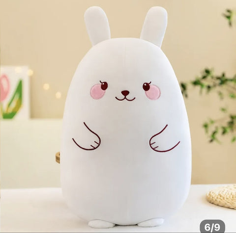 White Rabbit Plush Pillow