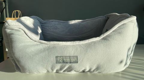 nandog dog bed 18/18 light gray