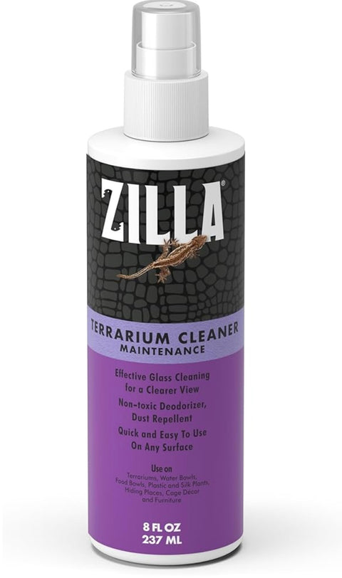 Zilla Terrarium Cleaner 8 Fluid Ounces