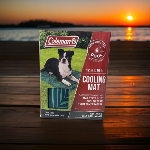 coleman cooling mat 12x16 non toxic, self cooling gel