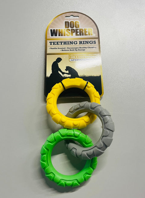 dog whisper teething ring