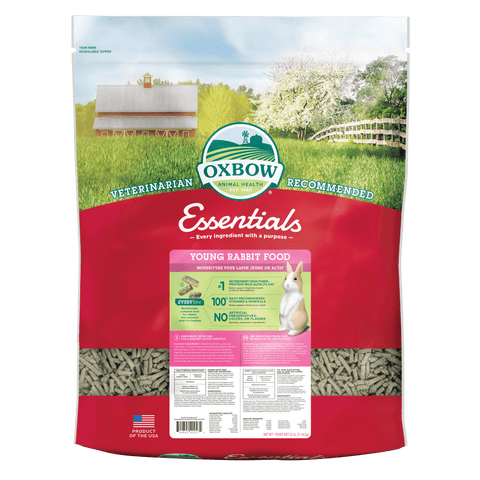 oxbow young rabbit food 25lbs