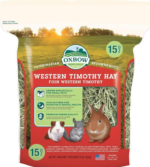 oxbow western timothy hay 15 oz