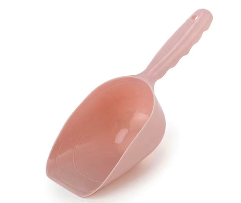 food scoop plastic pink