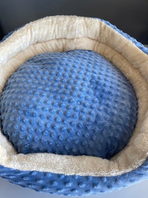 blue donut ped bed