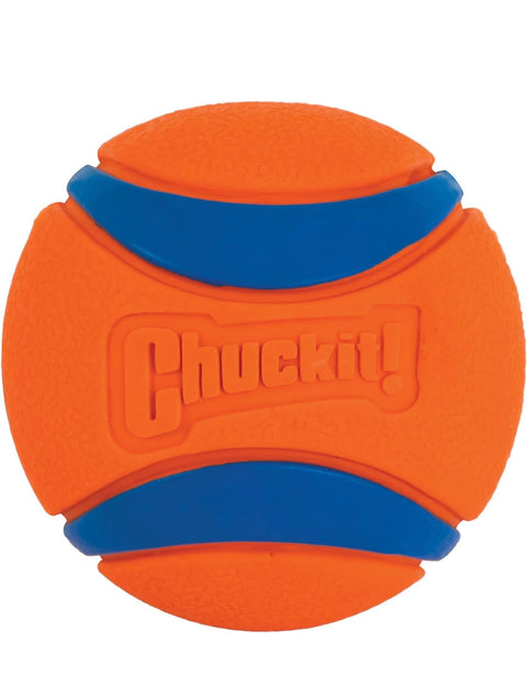 Chuckit! Ultra Ball Dog Toy, Large (3.0 Inch Diameter) Pack of 1, for breeds 60-100 lbs