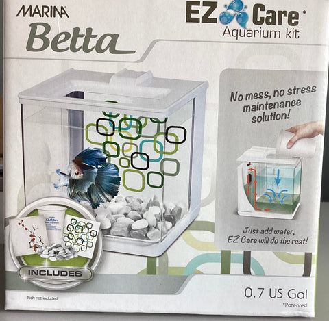 Marina betta aquarium kit ez care