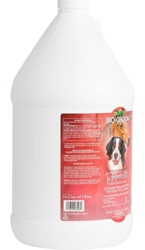 Bio-groom Repel-35 Flea & Tick Dog Spray – Flea and Tick Prevention for Dogs, Flea Treatment, Cruelty-Free, Made in USA, Natural Tick Repellent, Fly Spray for Horses – 1 Gallon