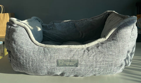 nandog dog bed 18/18 dark gray