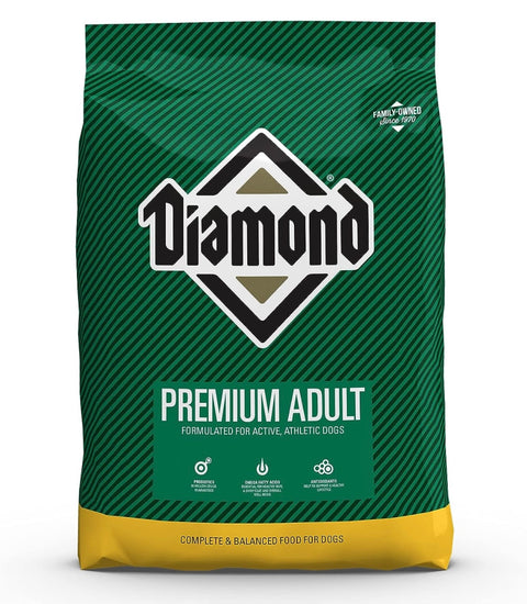 Diamond Premium Complete And Balanced Dry Dog Food For A Working Or Show Dog 50 pounds