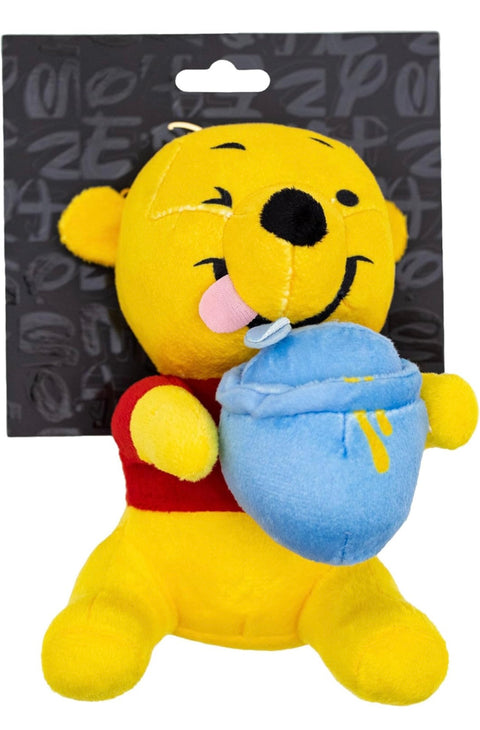 Buckle-Down Disney Dog Toy, Winnie The Pooh Winking Hunny Pot Sitting Pose Pet Toy, Plush