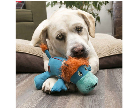 KONG Cozie Ultra Lucky Lion Dog Toy, Md