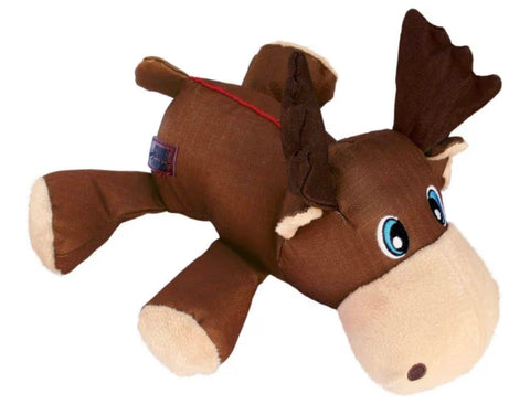KONG - Cozie Ultra Max Moose - Squeaky Plush Dog Toy with Reinforced Seams - for Large Dogs