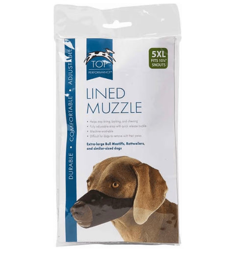 top performance lined muzzle 5XL