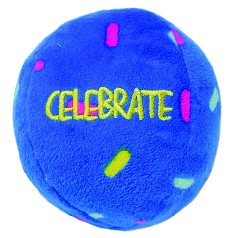 KONG Occasions Birthday Balls Dog Toy, Mediu