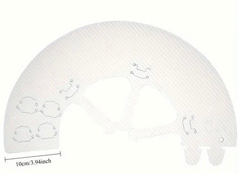 Adjustable Striped Elizabethan Collar for Pets - Lick-Proof Protective Headgear for Cats & Dogs Post-Surgery - For Pets Recovering from Surgery - Suitable for Cats & Dogs