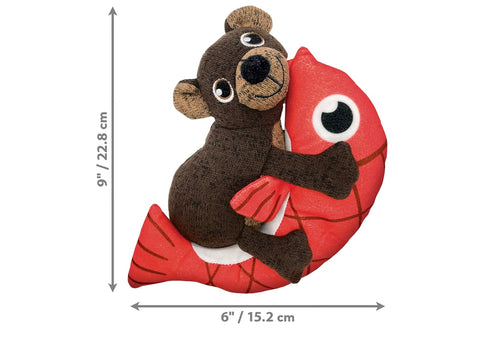 KONG Pull-A-Partz Pals 2 Toys in 1 Dog Toy (Bear