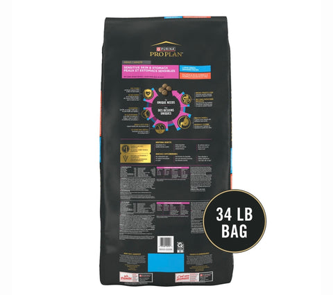 Purina Pro Plan Sensitive Skin & Stomach Salmon Adult Large Breed Formula Dry Dog Food, 34-lb bag
By Purina Pro Plan