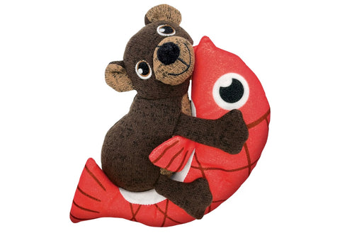 KONG Pull-A-Partz Pals 2 Toys in 1 Dog Toy (Bear