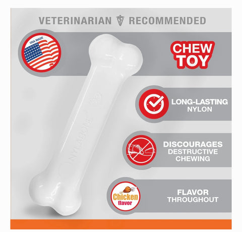 Nylabone Power Chew Durable Dog Toy Chicken, Small