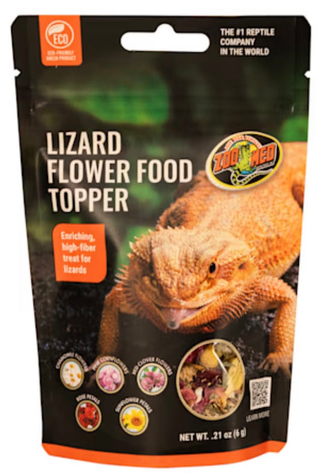 Zoo Med Lizard Flower Food Topper, 0.21 oz.